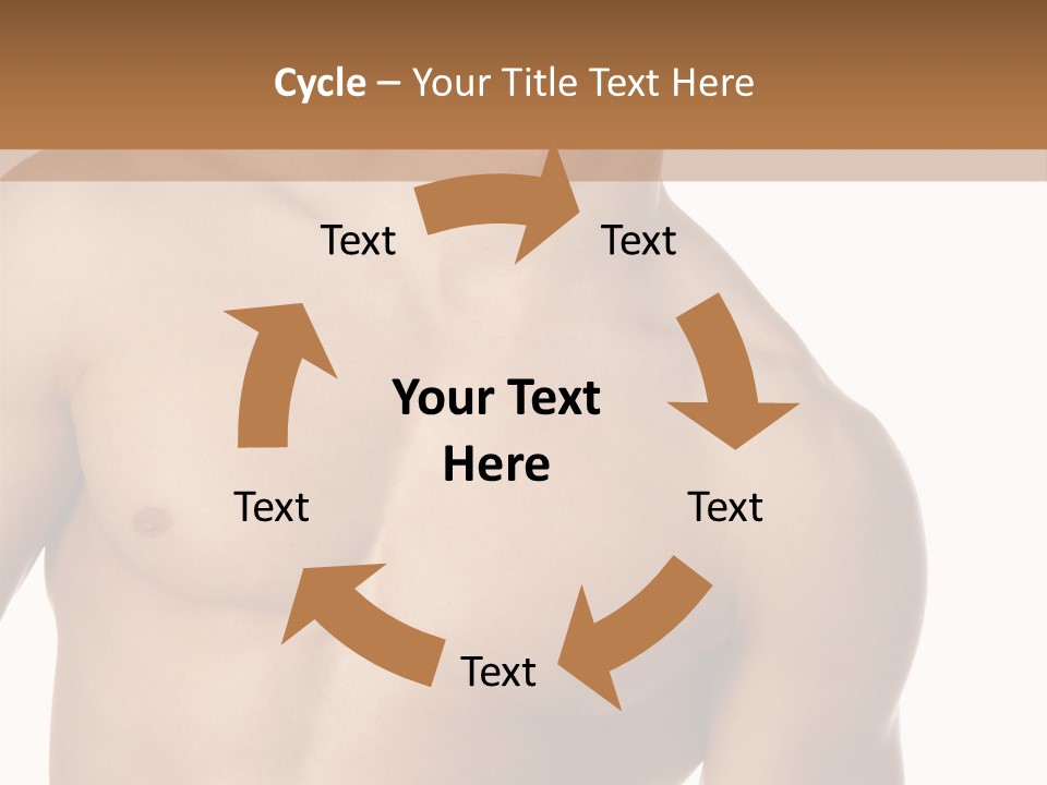 Pretty Blond Businesswoman Sitting In The Bar And Working PowerPoint Template