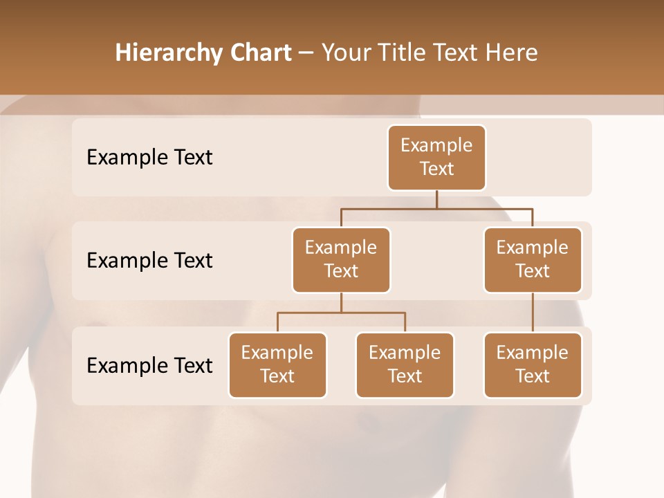 Pretty Blond Businesswoman Sitting In The Bar And Working PowerPoint Template