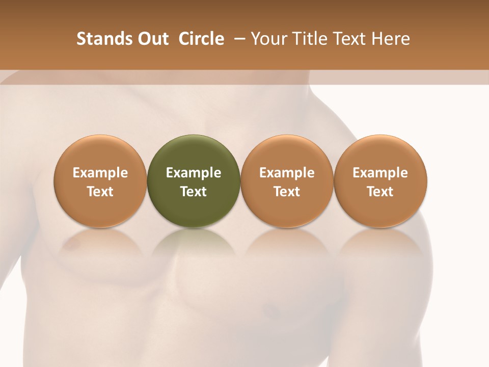 Pretty Blond Businesswoman Sitting In The Bar And Working PowerPoint Template