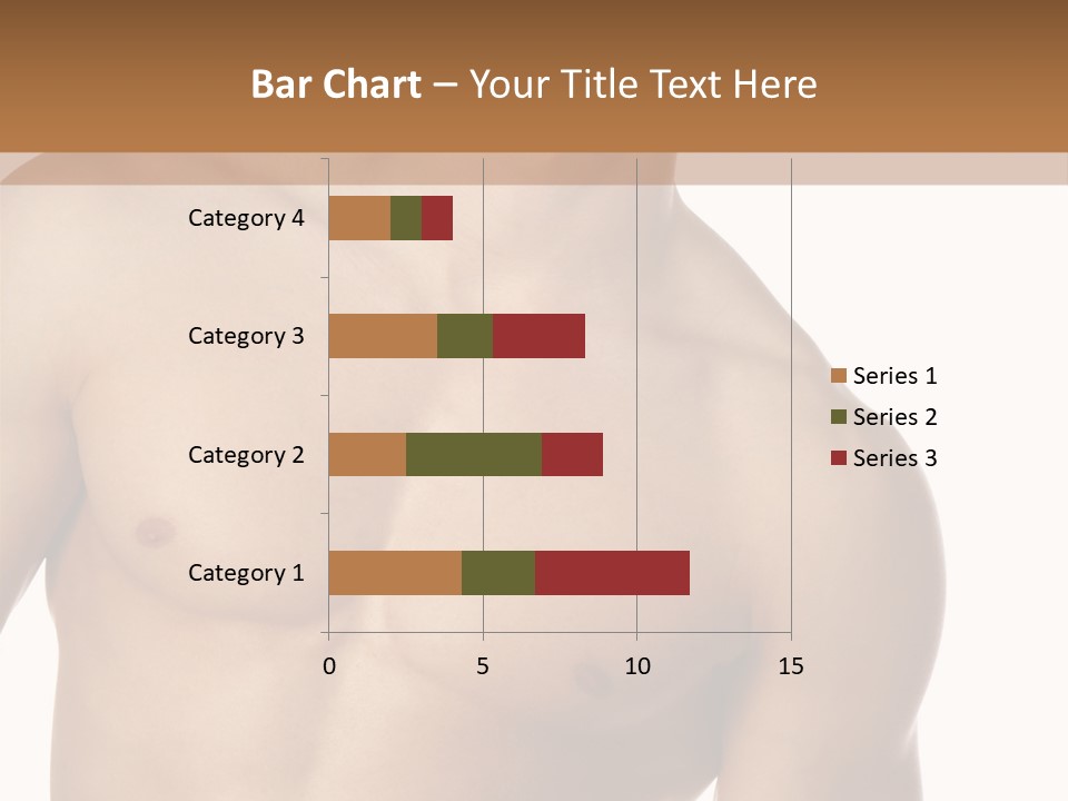 Pretty Blond Businesswoman Sitting In The Bar And Working PowerPoint Template