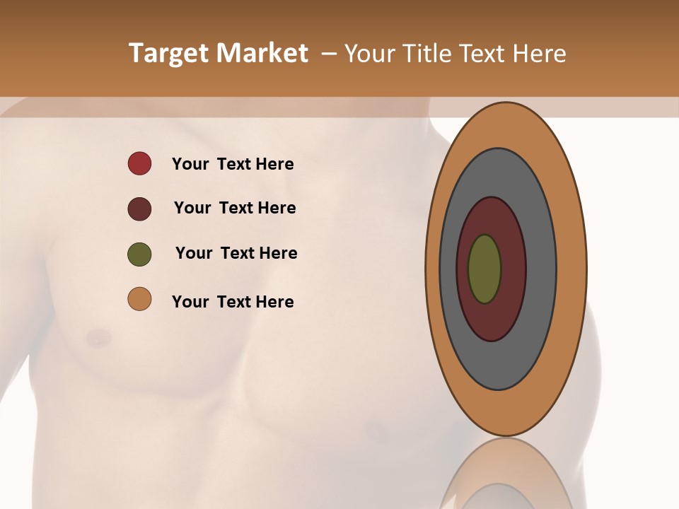 Pretty Blond Businesswoman Sitting In The Bar And Working PowerPoint Template