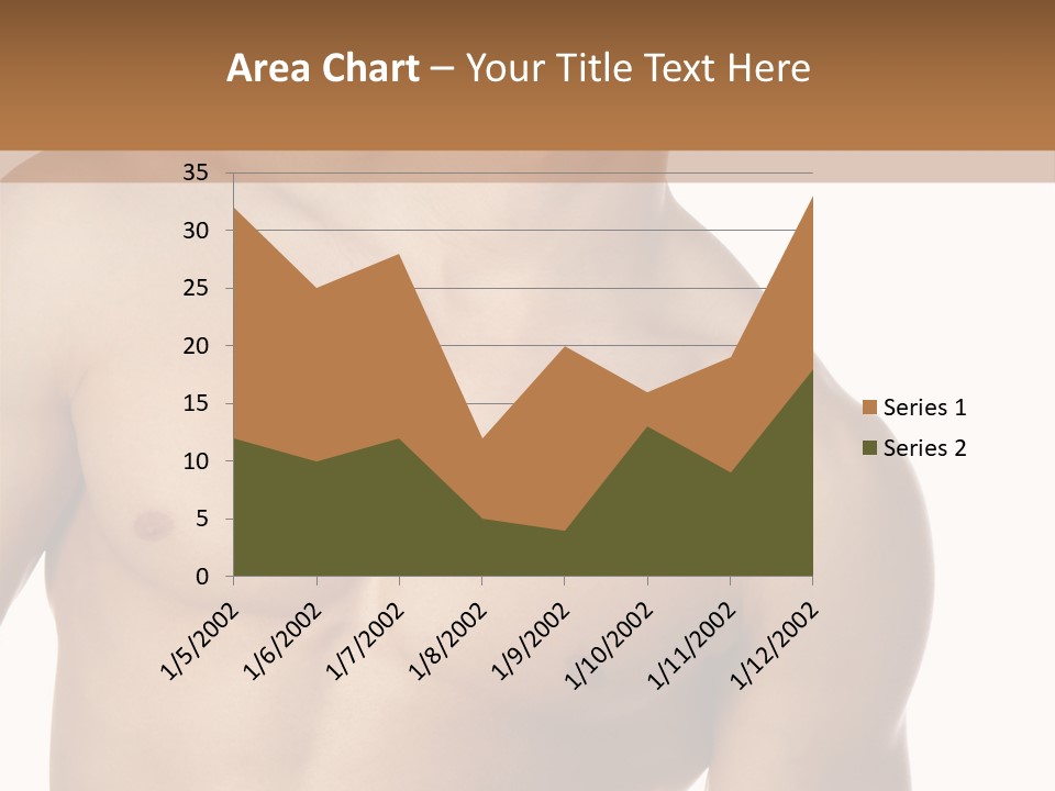 Pretty Blond Businesswoman Sitting In The Bar And Working PowerPoint Template