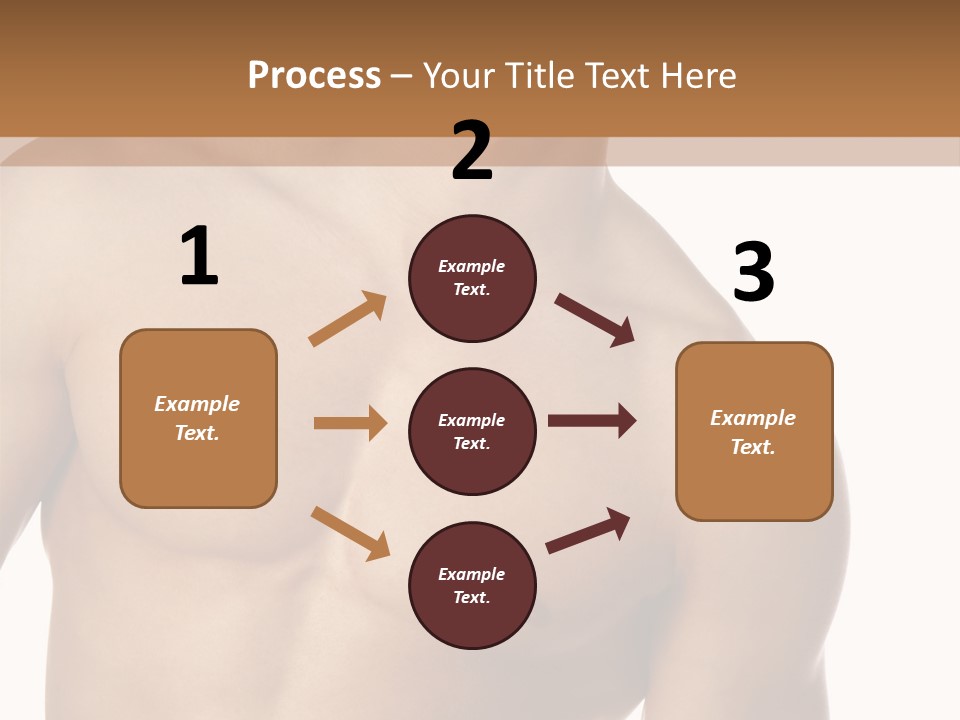 Pretty Blond Businesswoman Sitting In The Bar And Working PowerPoint Template