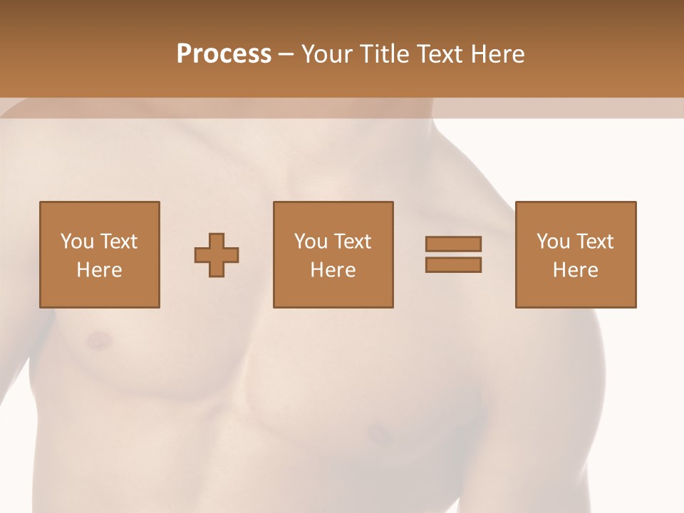 Pretty Blond Businesswoman Sitting In The Bar And Working PowerPoint Template