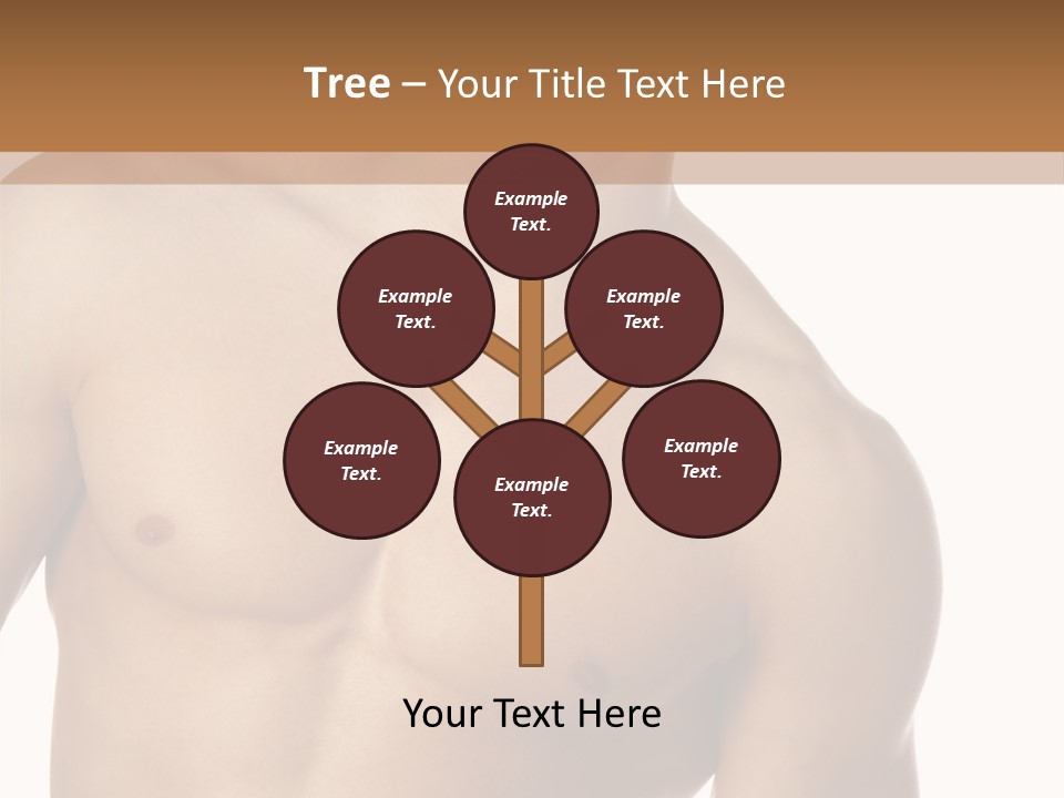 Pretty Blond Businesswoman Sitting In The Bar And Working PowerPoint Template