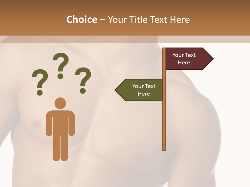 Pretty Blond Businesswoman Sitting In The Bar And Working PowerPoint Template