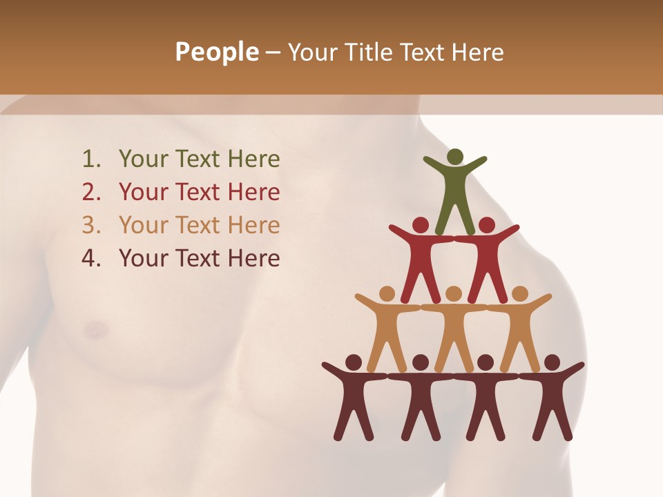 Pretty Blond Businesswoman Sitting In The Bar And Working PowerPoint Template