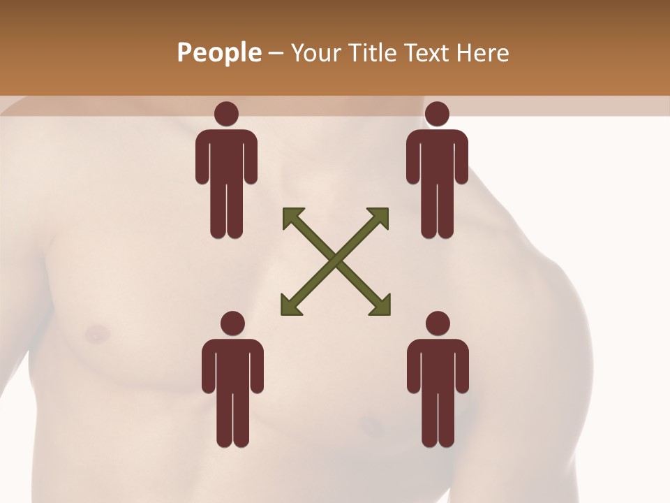 Pretty Blond Businesswoman Sitting In The Bar And Working PowerPoint Template