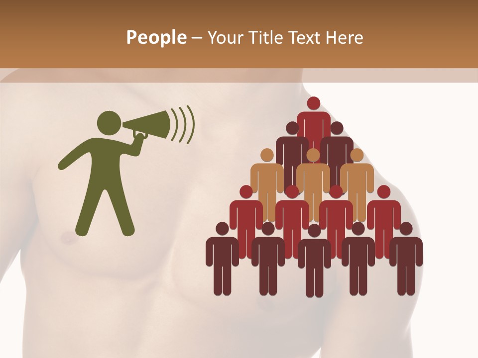 Pretty Blond Businesswoman Sitting In The Bar And Working PowerPoint Template