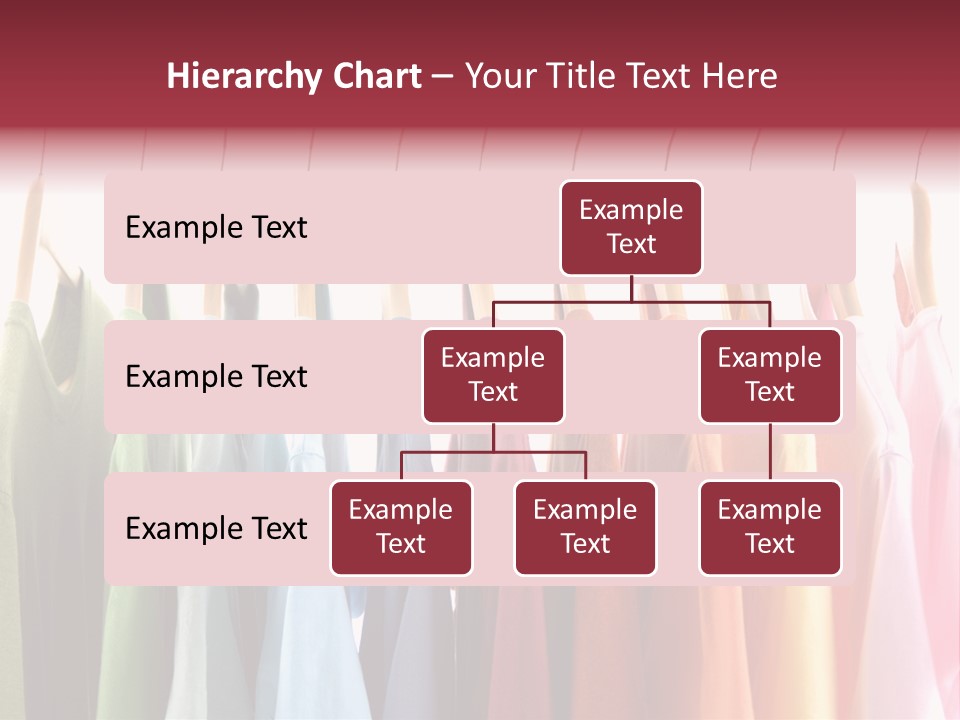 Clothes Hanger With T-Shirt PowerPoint Template