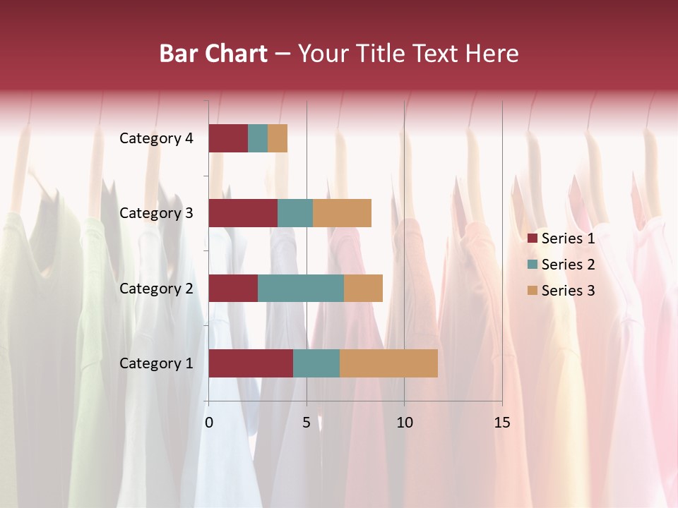 Clothes Hanger With T-Shirt PowerPoint Template