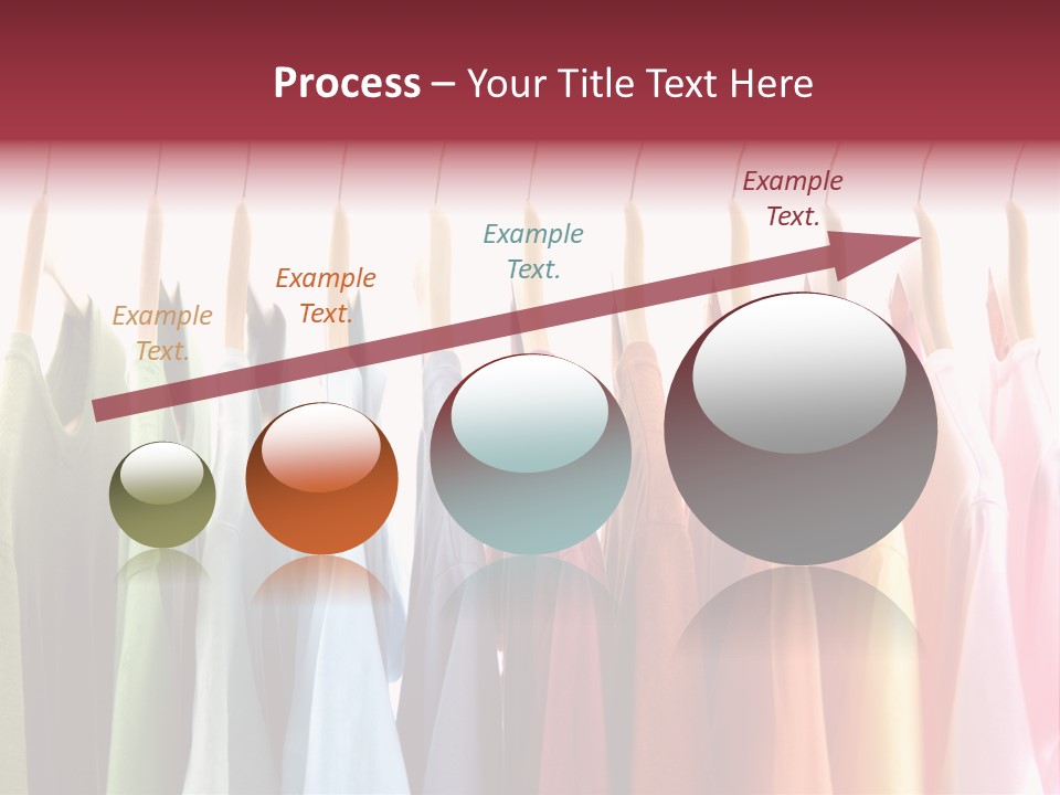 Clothes Hanger With T-Shirt PowerPoint Template