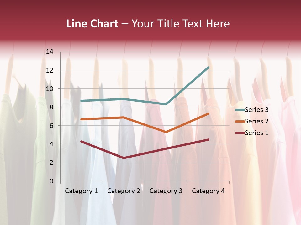 Clothes Hanger With T-Shirt PowerPoint Template
