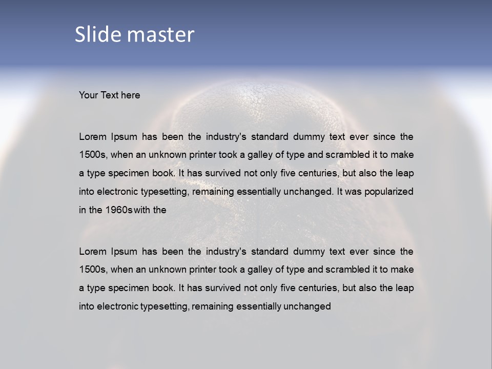 Zambezi Sunrise PowerPoint Template