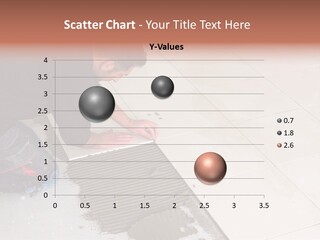 Man Installs Ceramic Tile PowerPoint Template