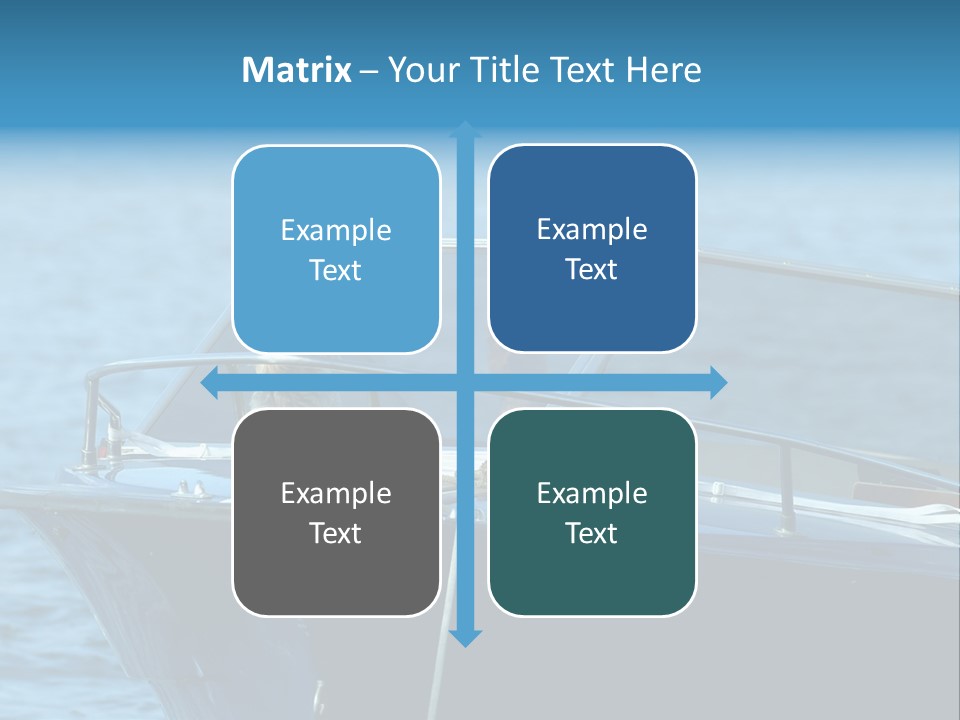 Dogs On A Power Boat, Lac Lemon, Switzerland PowerPoint Template