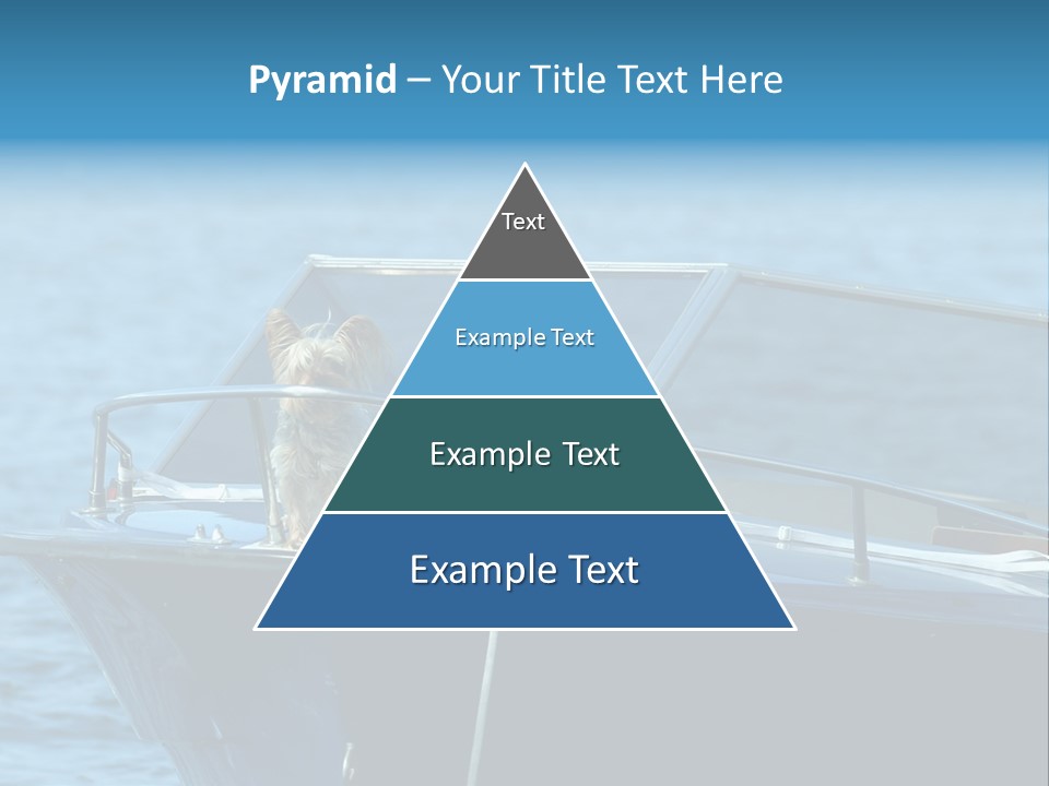 Dogs On A Power Boat, Lac Lemon, Switzerland PowerPoint Template