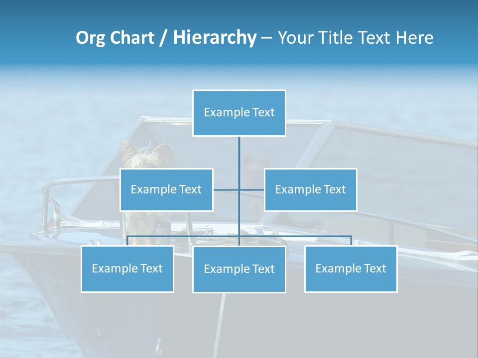 Dogs On A Power Boat, Lac Lemon, Switzerland PowerPoint Template
