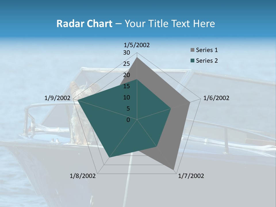 Dogs On A Power Boat, Lac Lemon, Switzerland PowerPoint Template