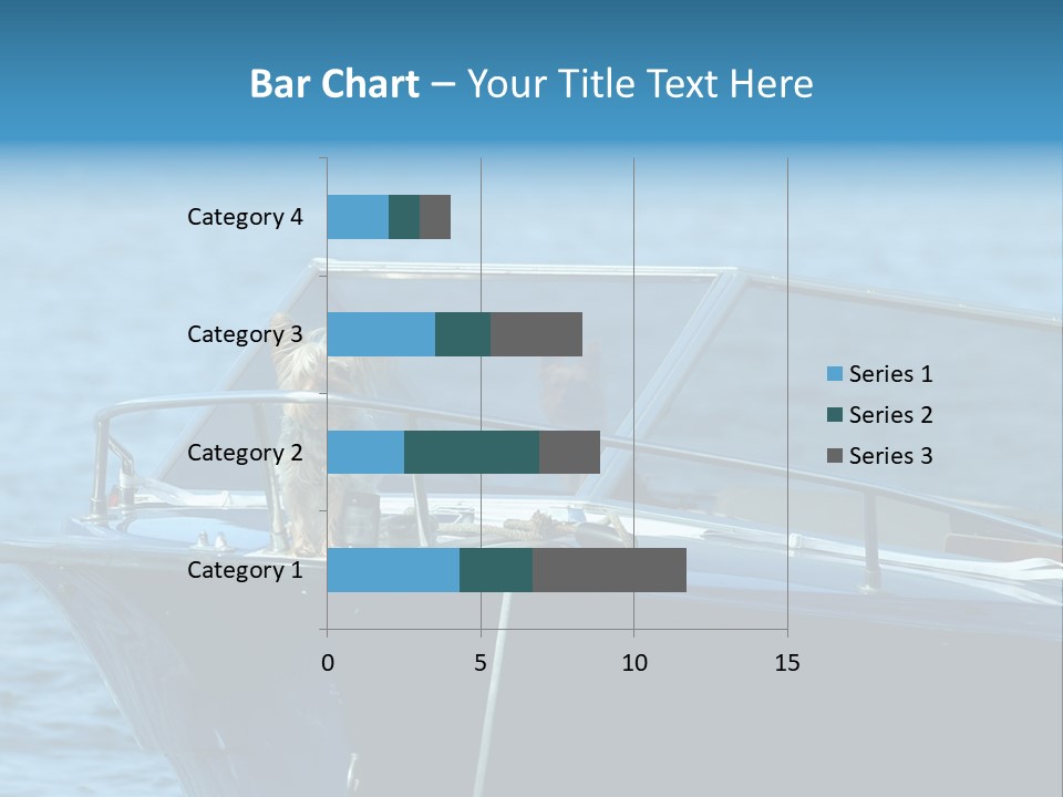 Dogs On A Power Boat, Lac Lemon, Switzerland PowerPoint Template