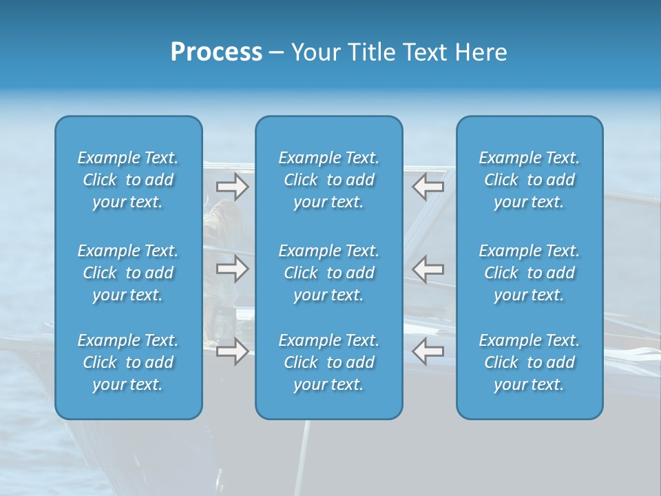 Dogs On A Power Boat, Lac Lemon, Switzerland PowerPoint Template