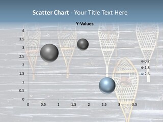 Old Snowshoes Nailed To The Side Of An Old Weathered Barn PowerPoint Template