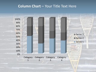 Old Snowshoes Nailed To The Side Of An Old Weathered Barn PowerPoint Template