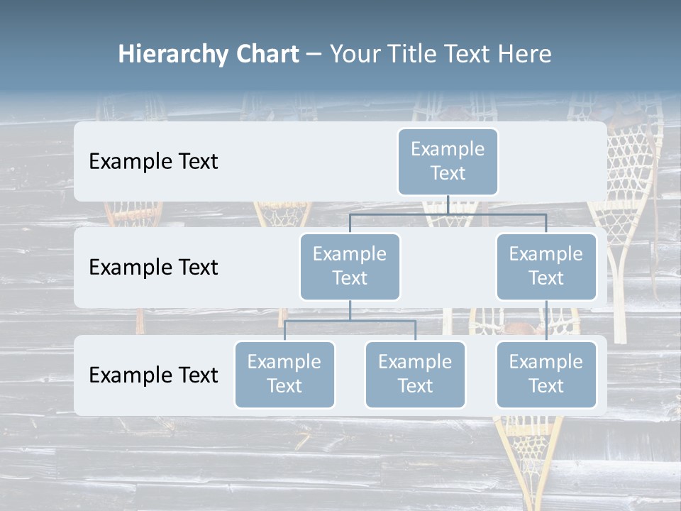 Old Snowshoes Nailed To The Side Of An Old Weathered Barn PowerPoint Template