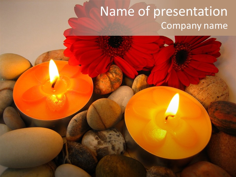 Candles PowerPoint Template