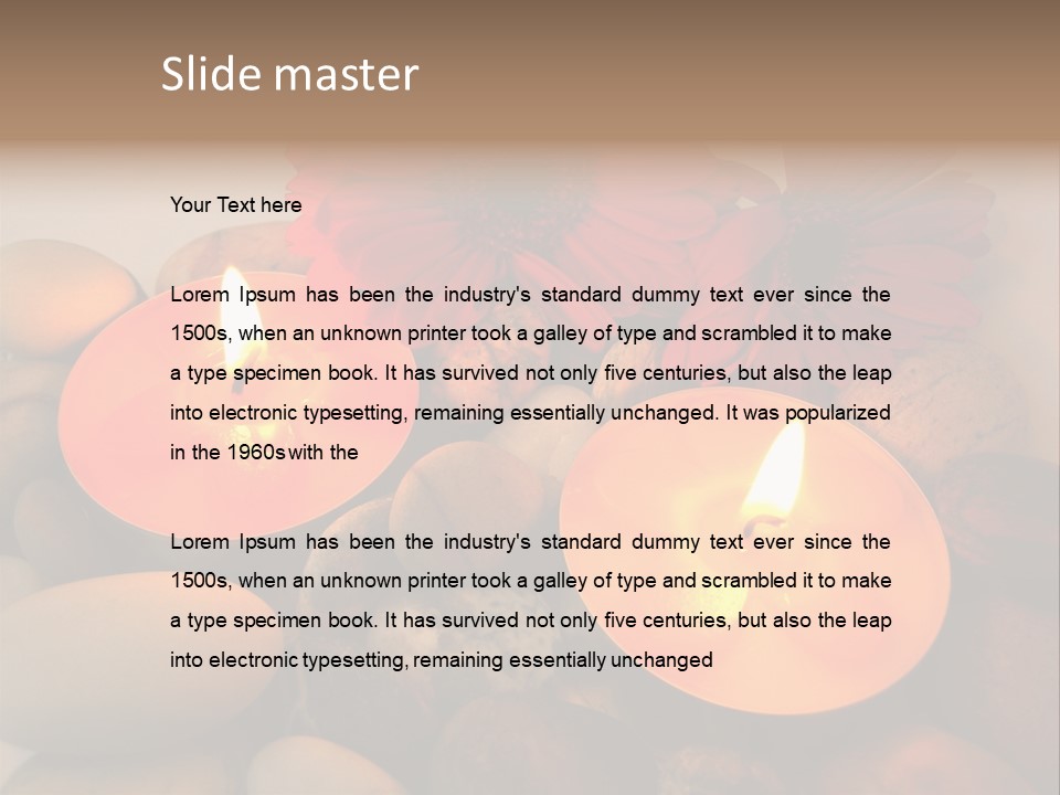Candles PowerPoint Template