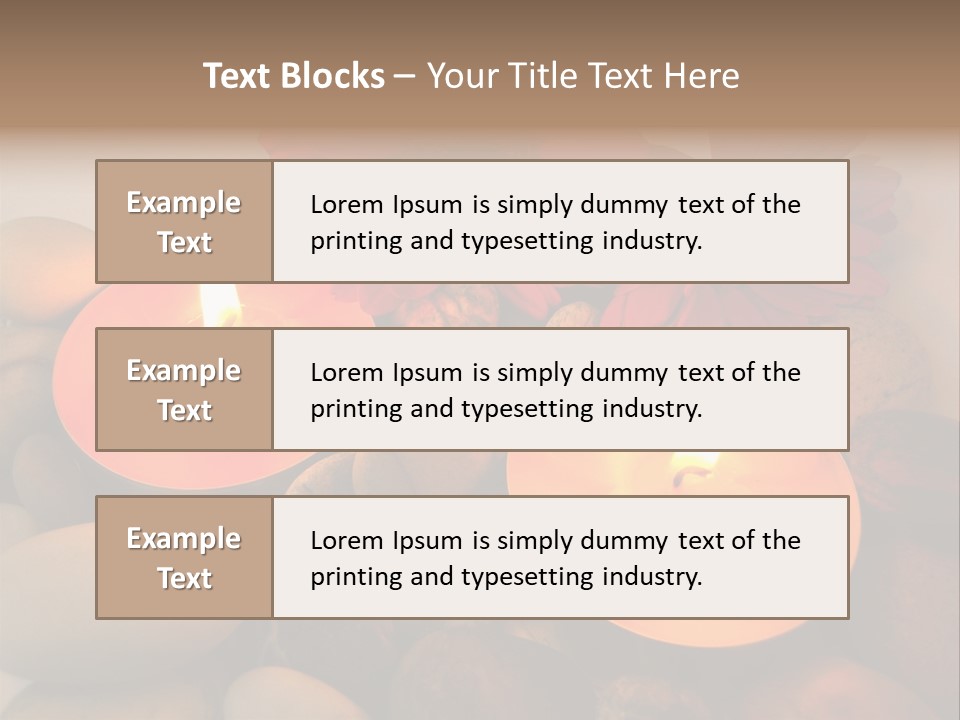 Candles PowerPoint Template