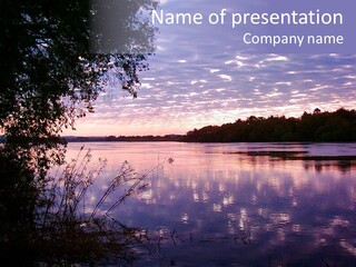 Zambezi Sunrise PowerPoint Template