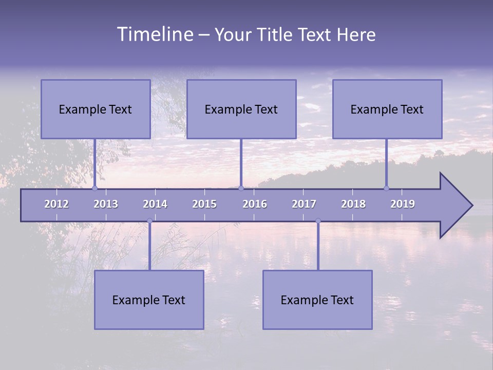 Zambezi Sunrise PowerPoint Template