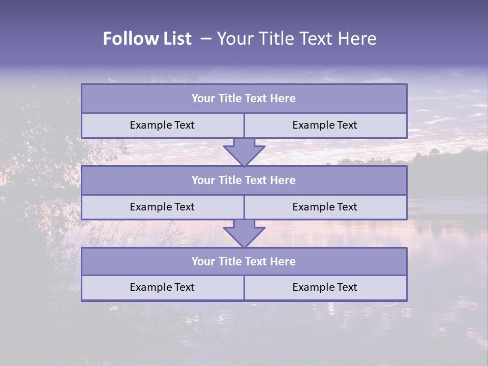 Zambezi Sunrise PowerPoint Template