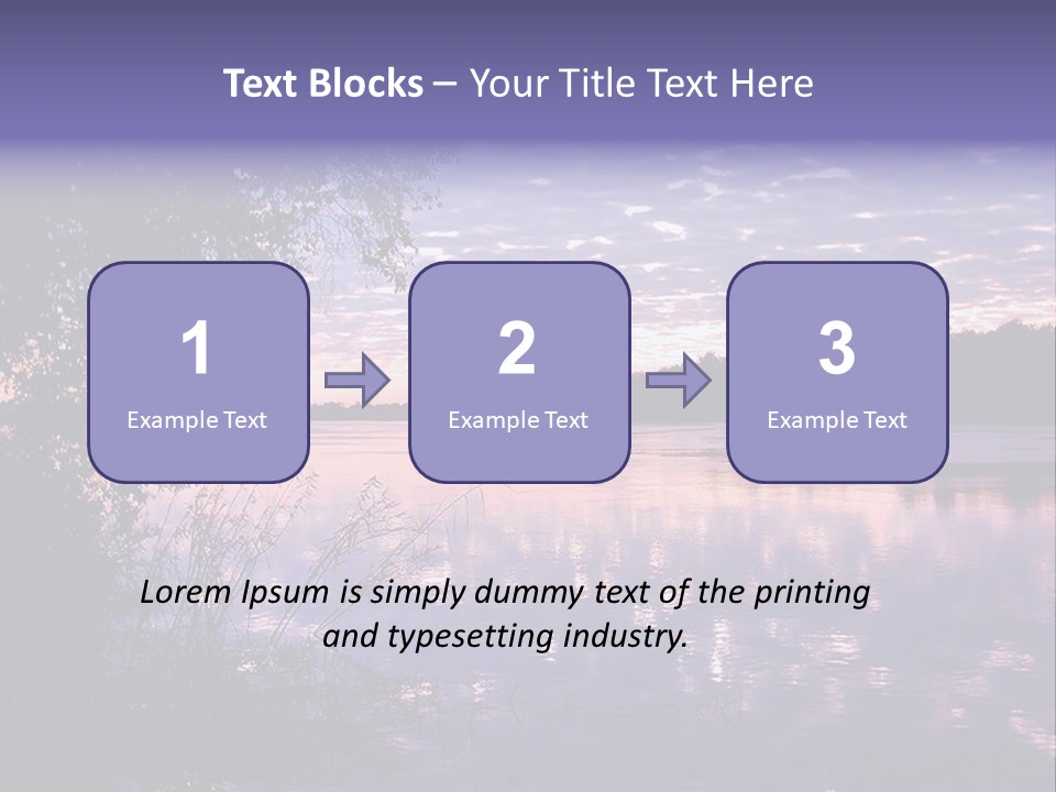 Zambezi Sunrise PowerPoint Template