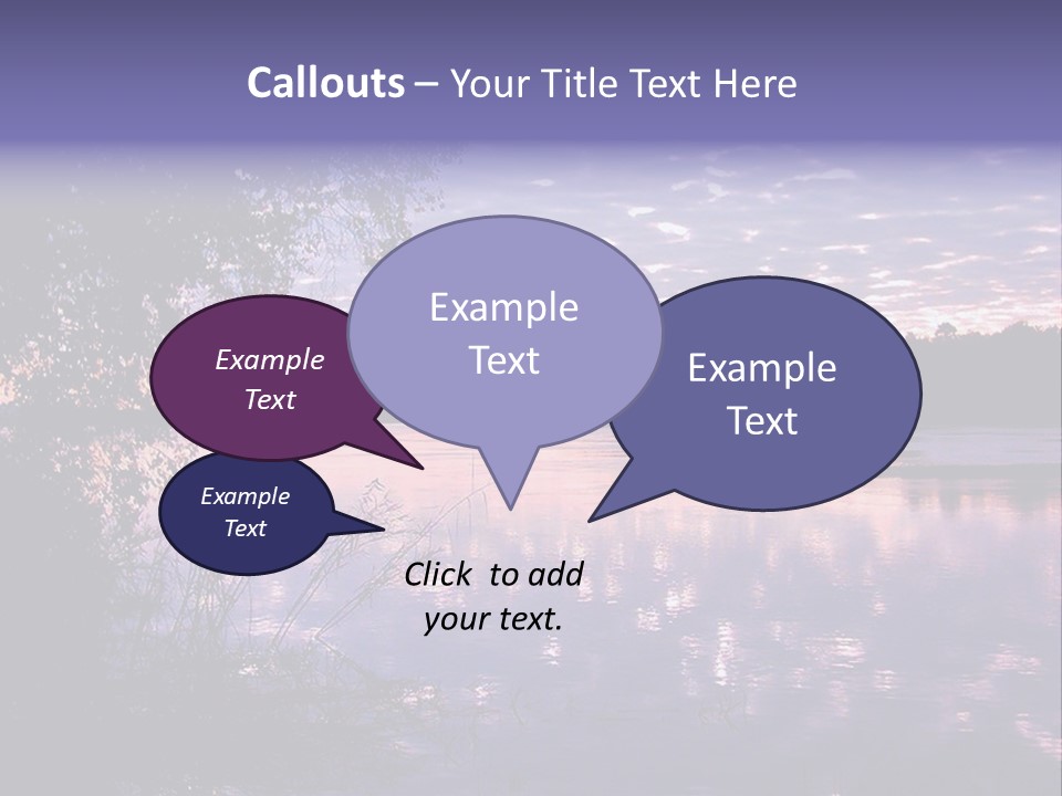 Zambezi Sunrise PowerPoint Template