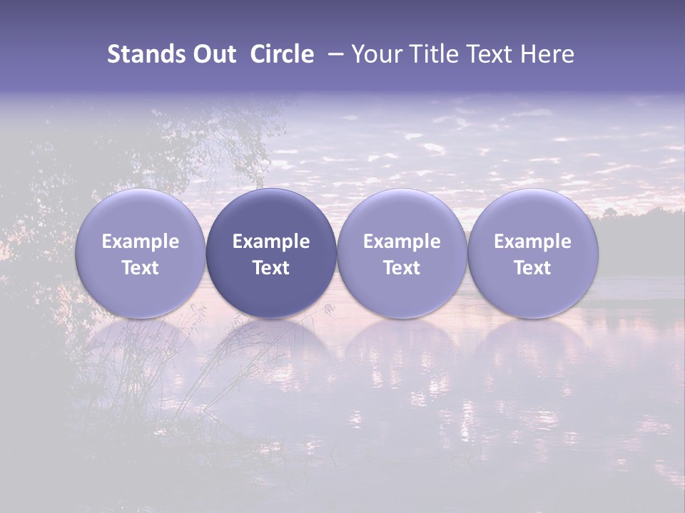Zambezi Sunrise PowerPoint Template