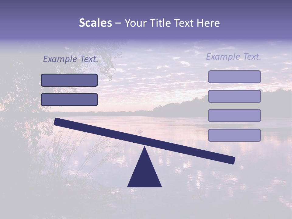 Zambezi Sunrise PowerPoint Template