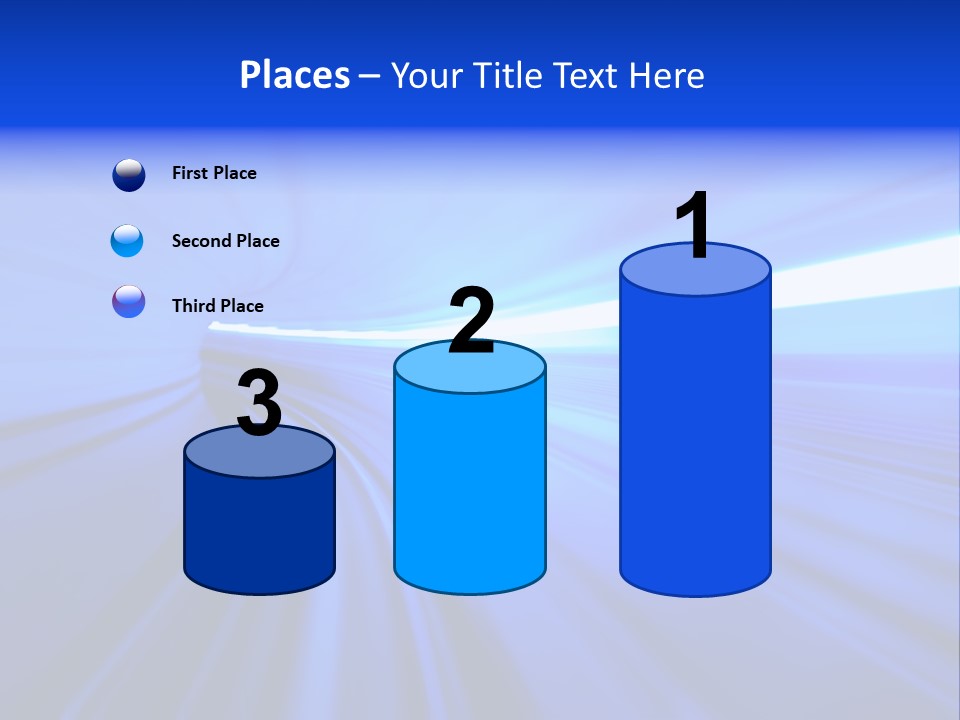 Motion Fast In Tunnel PowerPoint Template