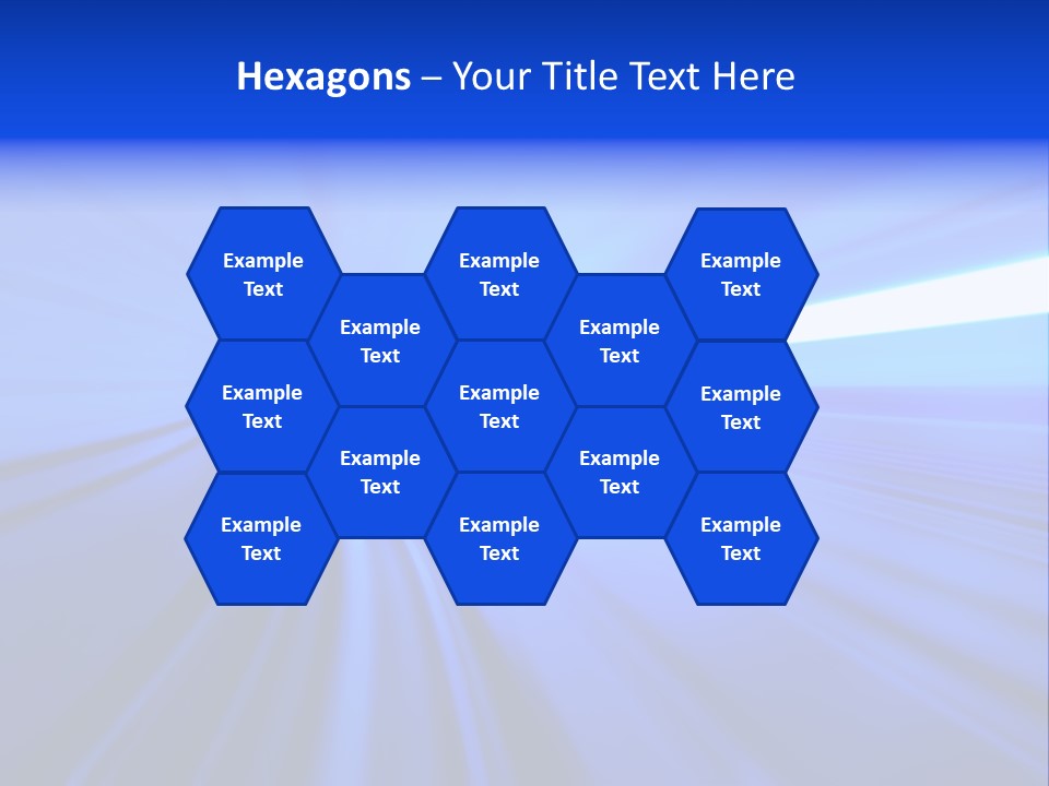 Motion Fast In Tunnel PowerPoint Template