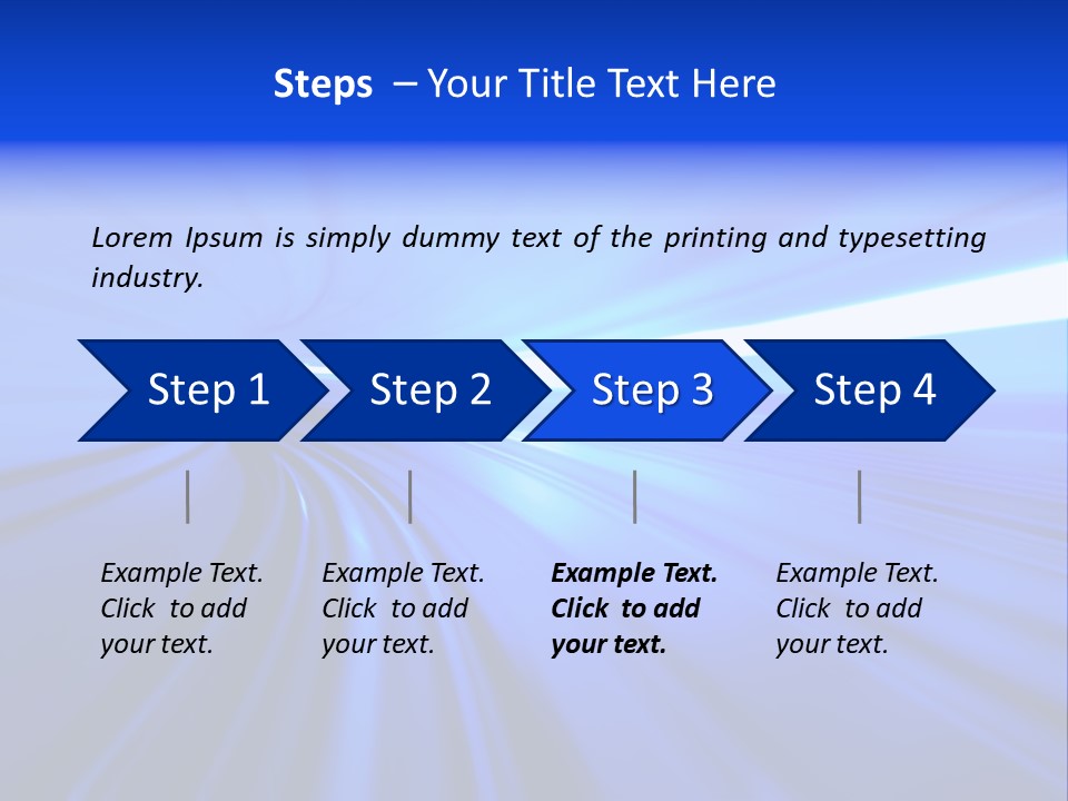 Motion Fast In Tunnel PowerPoint Template