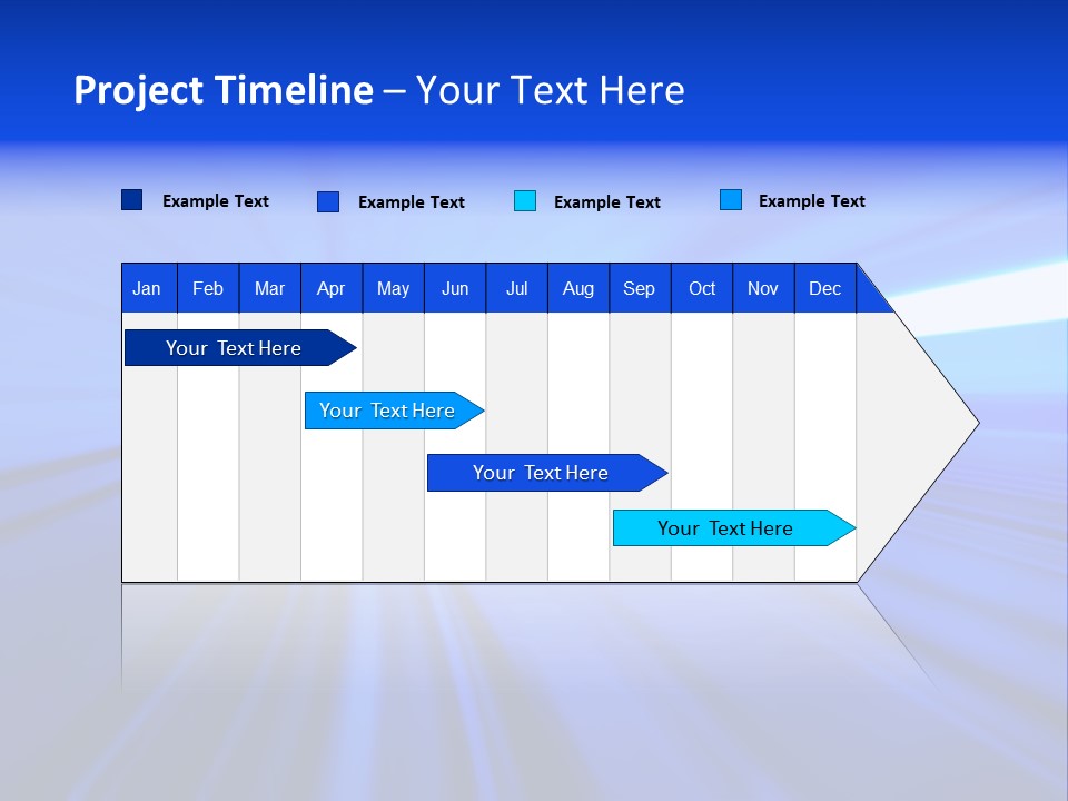 Motion Fast In Tunnel PowerPoint Template