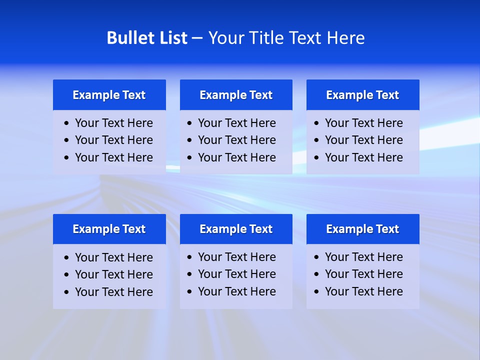 Motion Fast In Tunnel PowerPoint Template