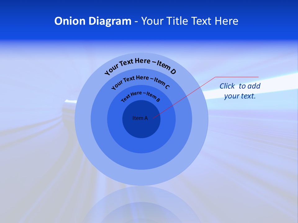 Motion Fast In Tunnel PowerPoint Template