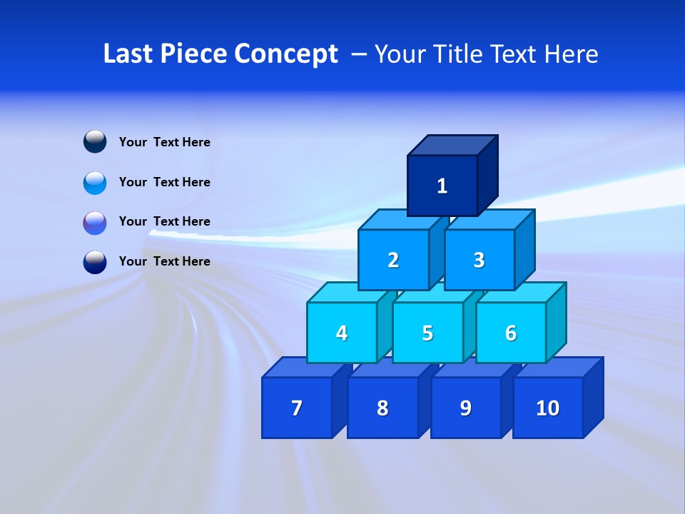 Motion Fast In Tunnel PowerPoint Template