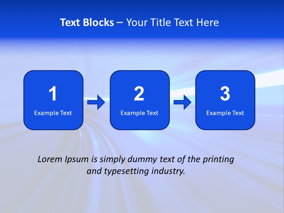 Motion Fast In Tunnel PowerPoint Template