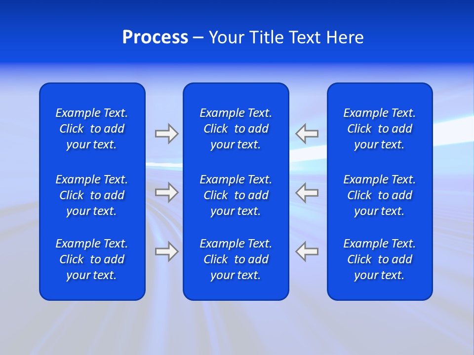 Motion Fast In Tunnel PowerPoint Template