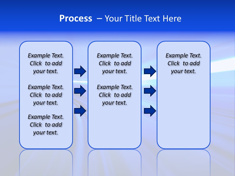 Motion Fast In Tunnel PowerPoint Template