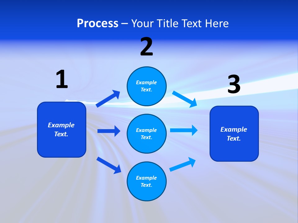 Motion Fast In Tunnel PowerPoint Template