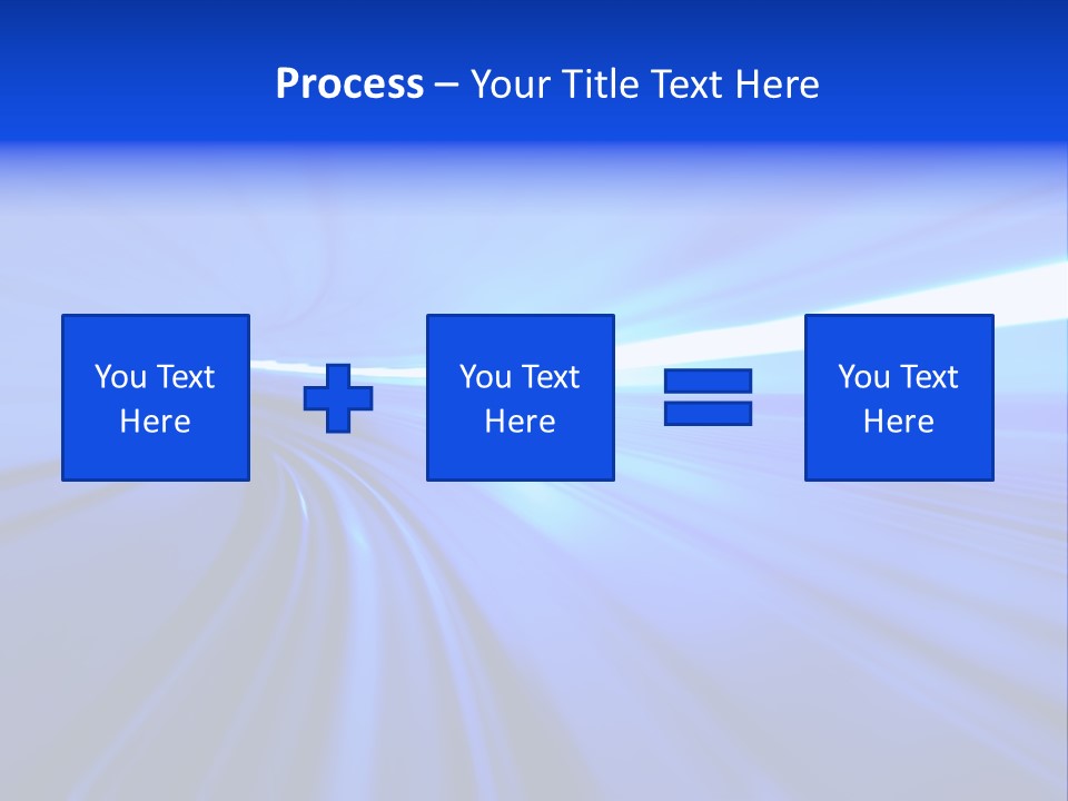 Motion Fast In Tunnel PowerPoint Template